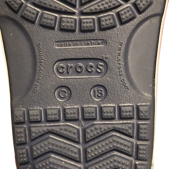 CROCS Blue/White Sandals - Picture 5 of 7